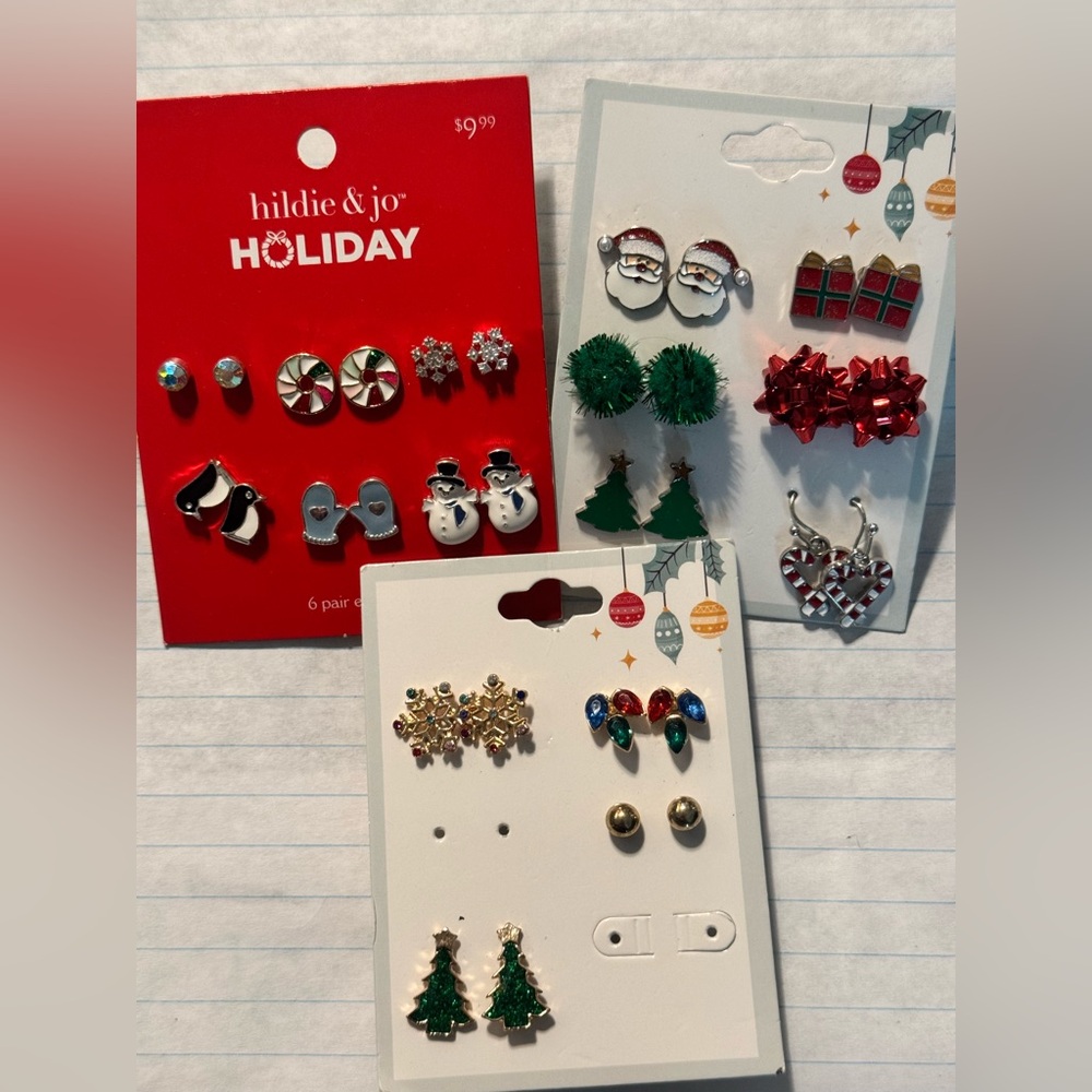 Christmas Holiday Earrings